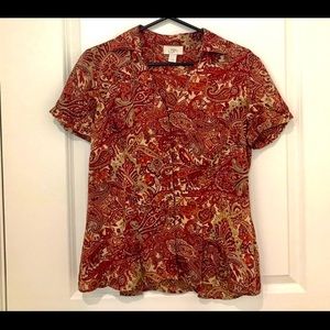 Ann Taylor LOFT silky blouse.